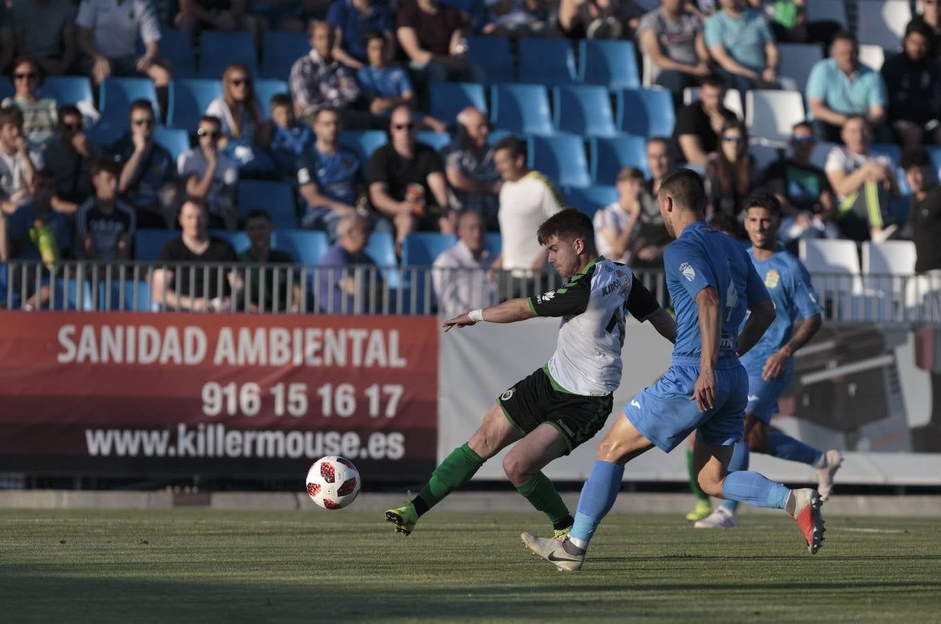 Fotos: Imágenes del Fuenlabrada-Racing