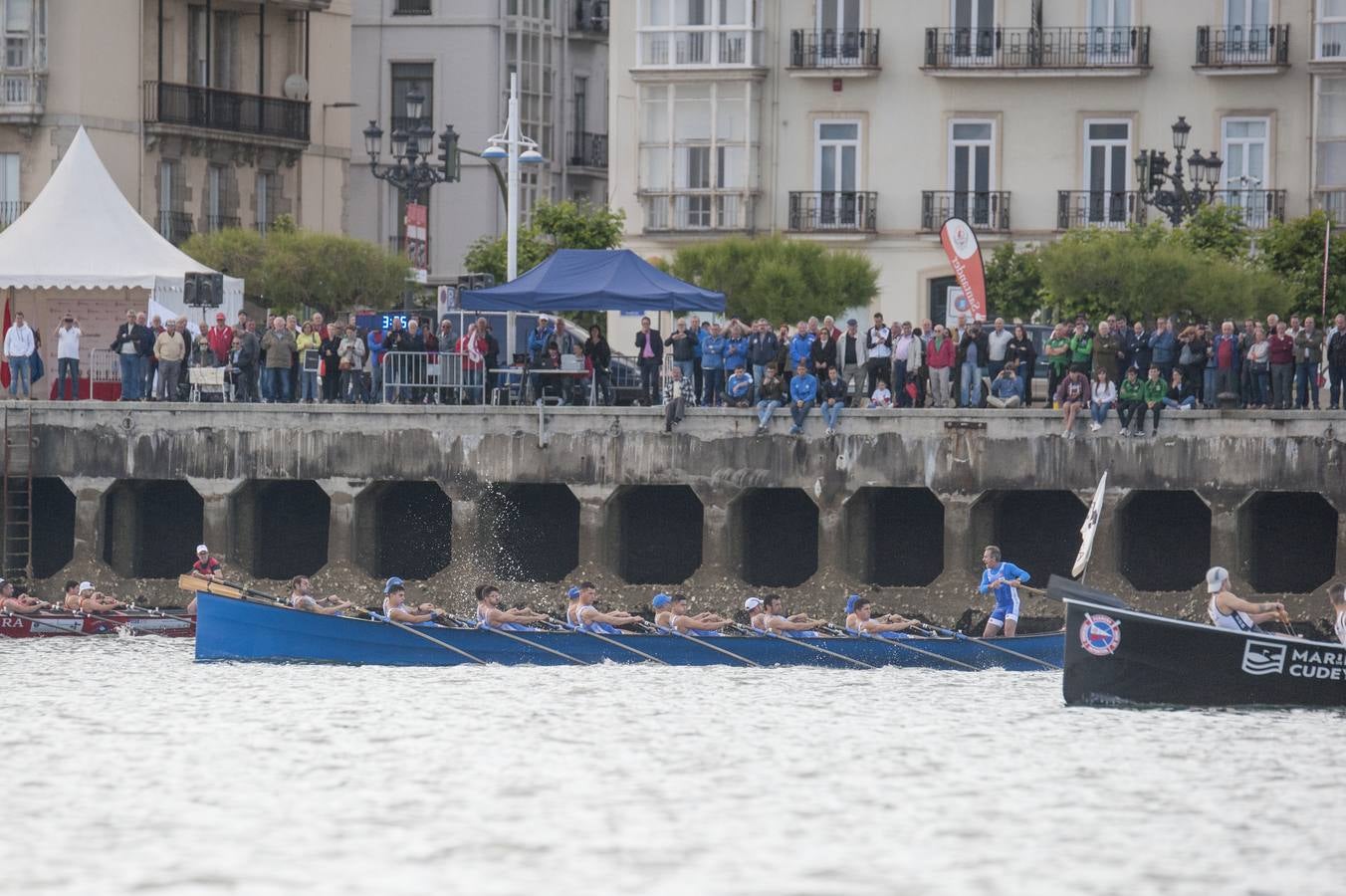 Fotos: Astillero se lleva la bandera Bansander