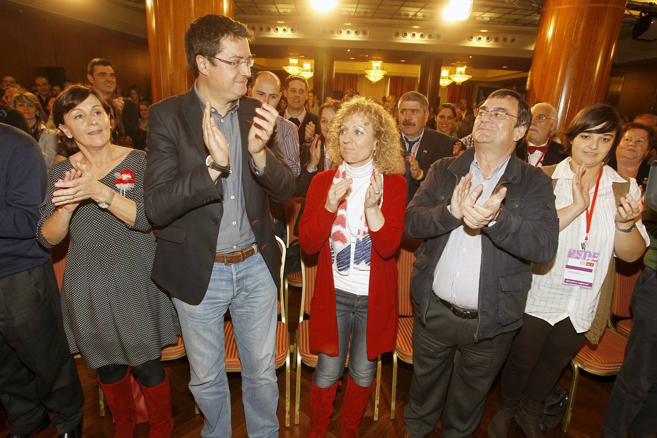 Año 2012. Dolores Gorostiaga ha sido siempre uno de los nombres socialistas de mayor peso en Cantabria.