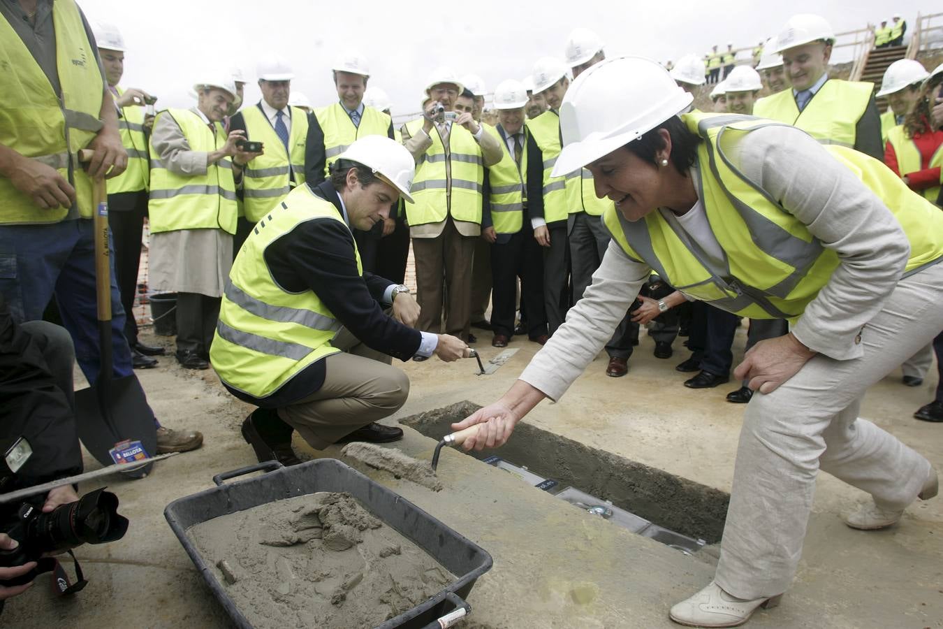 Año 2008. En esta imagen Dolores Gorostiaga llevaba como vicepresidenta del Gobierno de Cantabria cinco años.