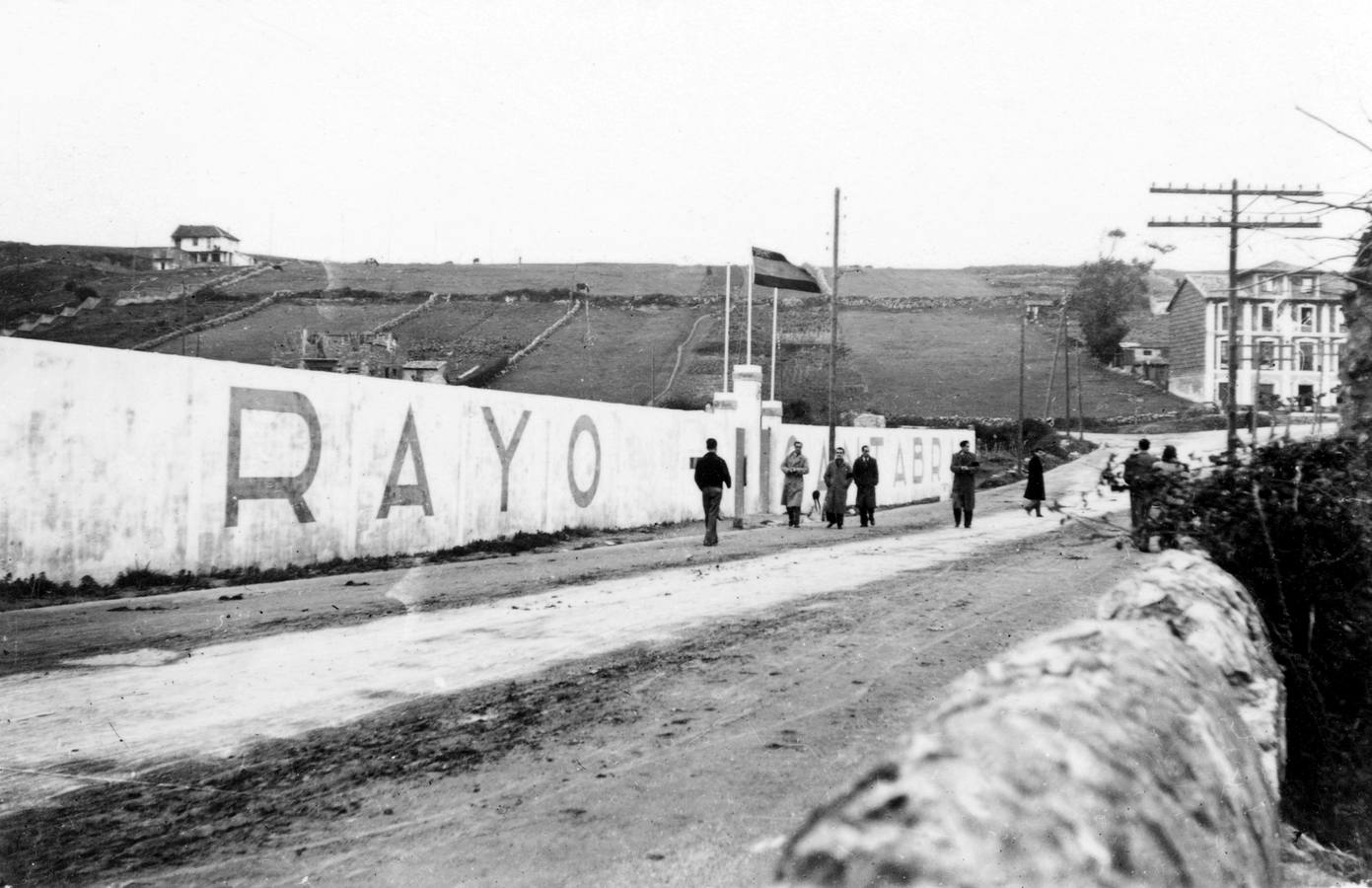 Antiguo campo del Rayo Cantabria en la carretera del Faro.