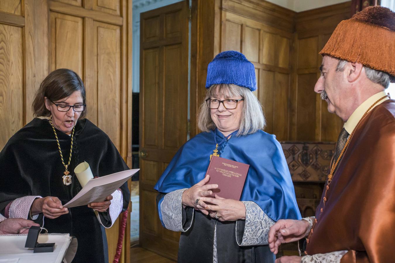 Acto de investidura como doctora Honoris Causa de la Premio Nobel Donna Strickland en el Palacio de la Magdalena