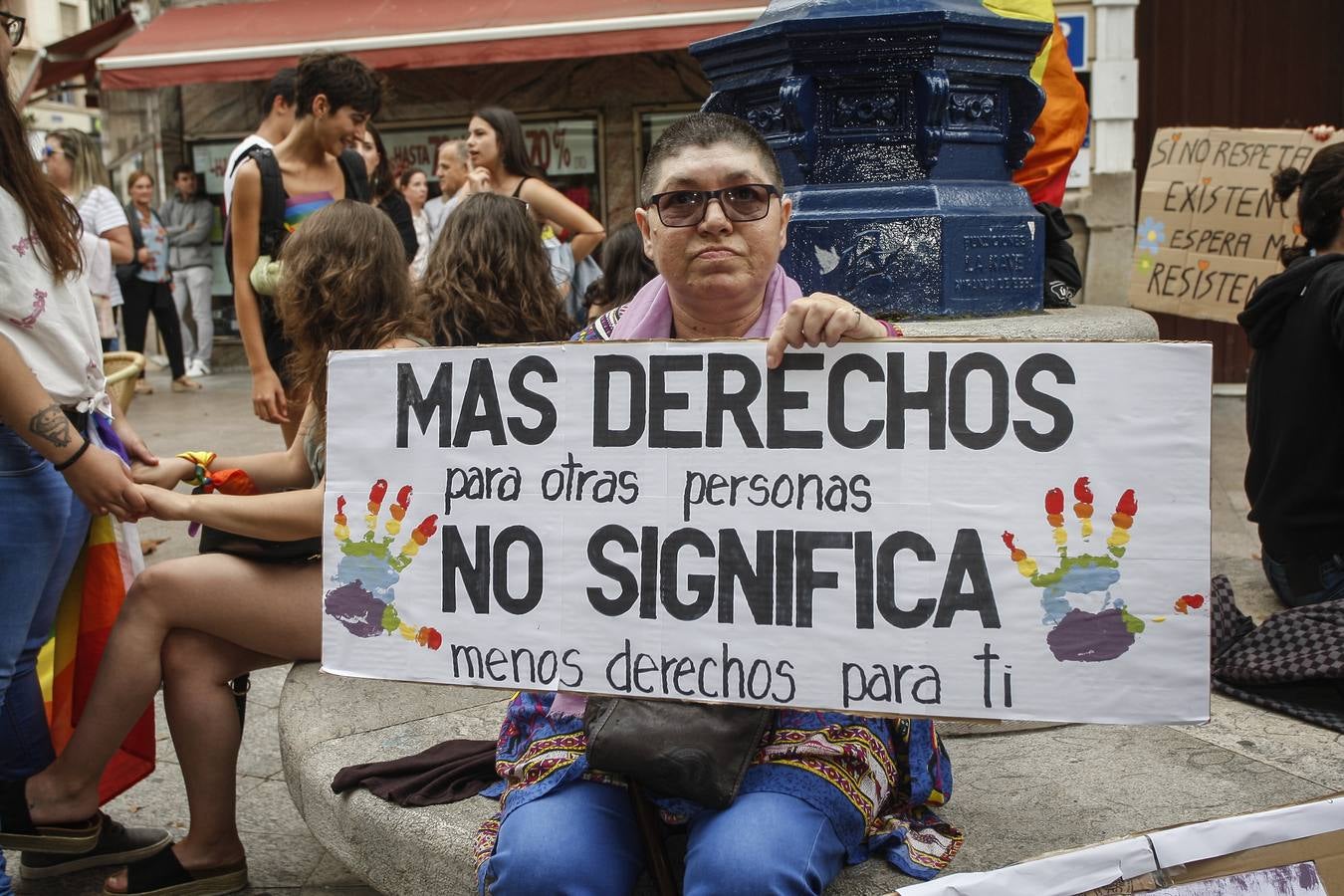 Fotos: La manifestación por el Día del Orgullo por el centro de Santander