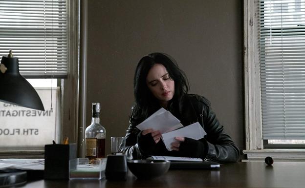 Krysten Ritter es la protagonista de 'Jessica Jones'.