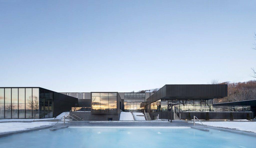 Mejor hotel spa del mundo: 'Strøm Spa Nordique Vieux-Québec', del estudio de arquitectura Lemaymichaud (Québec City, Canadá)