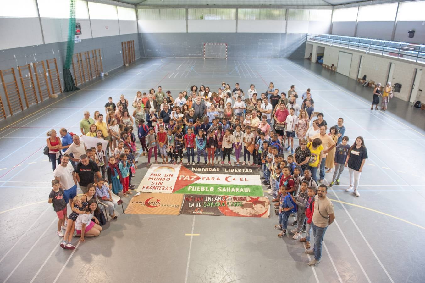 Fotos: Llegada de los niños saharauis a Cantabria