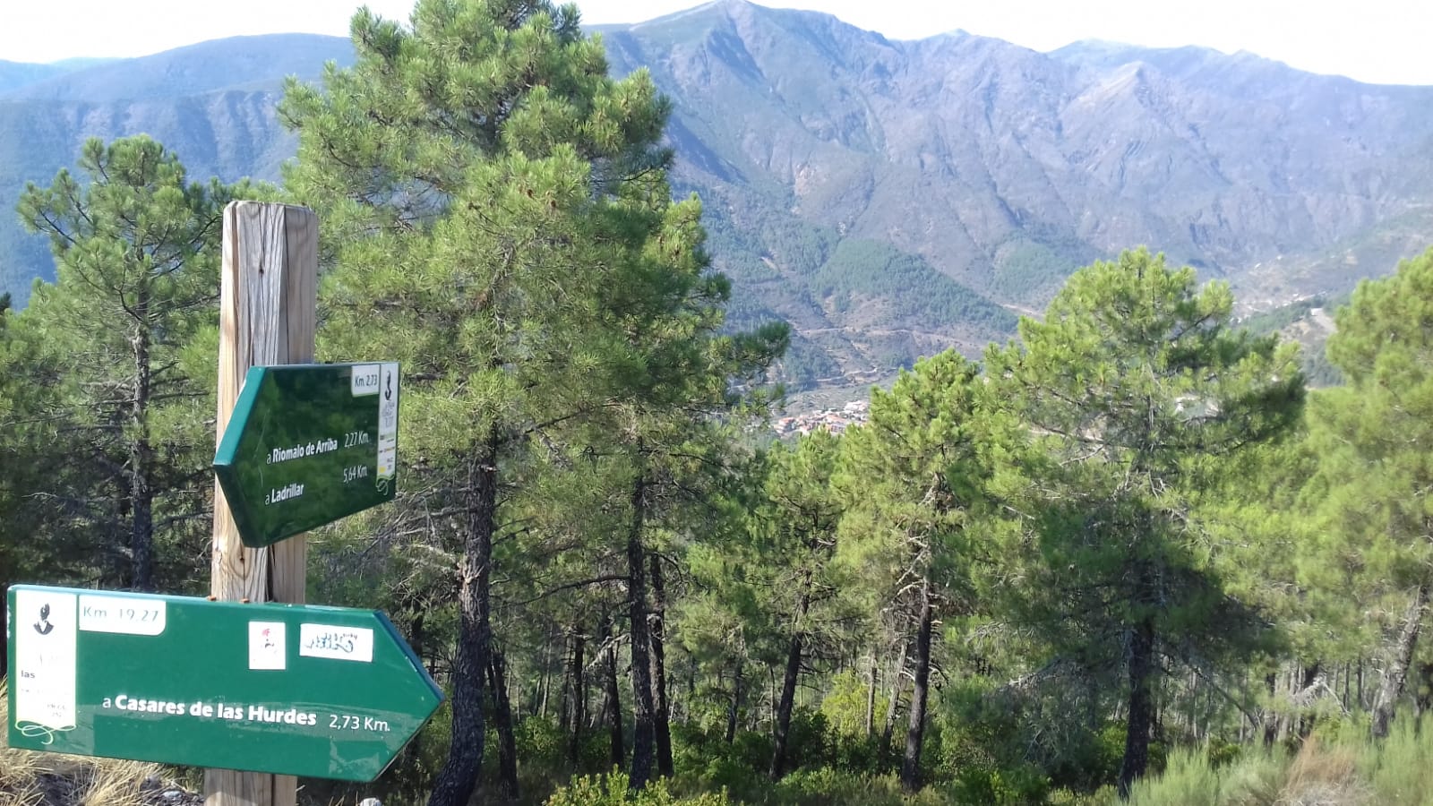 Vista desde uno de los miradores de Las Carrascas.