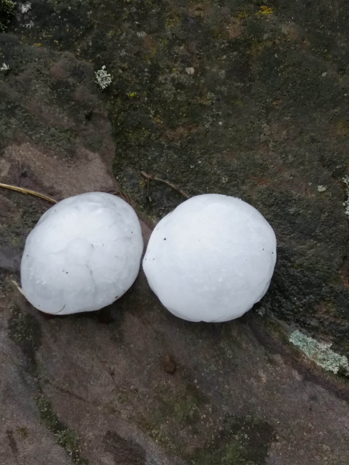 Fotos: Granizos como «pelotas de tenis» en Cabezón de la Sal