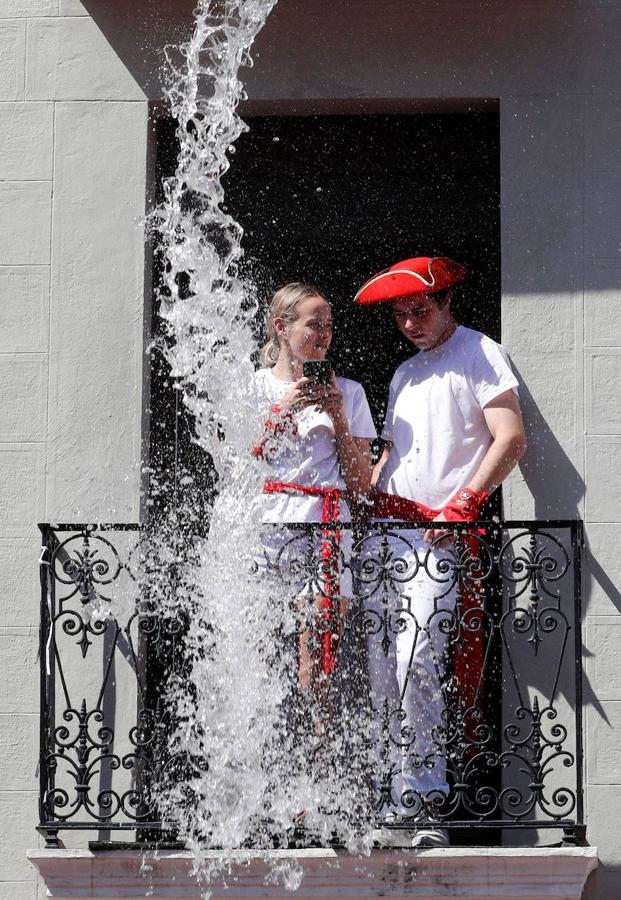 Fotos: El chupinazo de los Sanfermines 2019, en imágenes