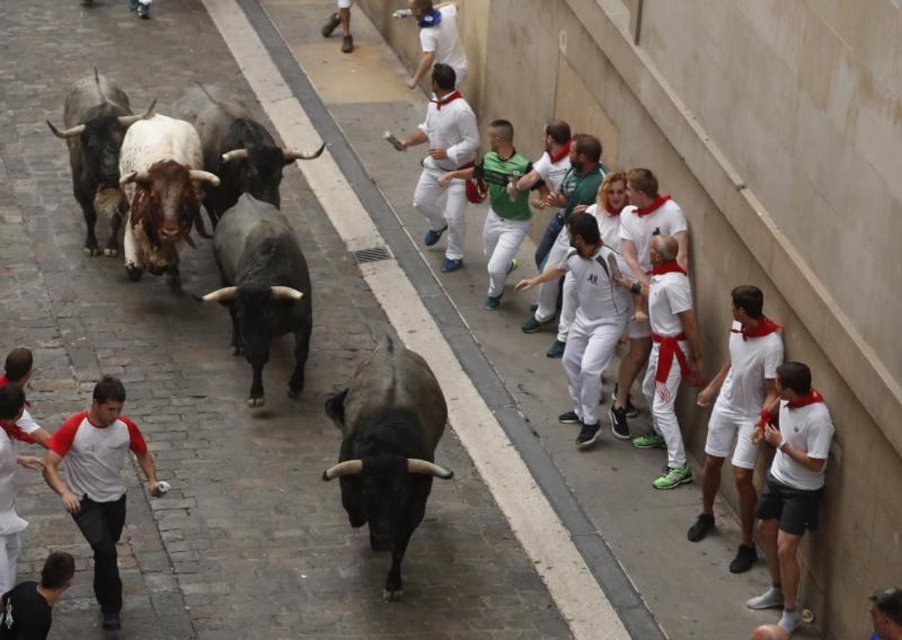 Fotos: Los toros de José Escolar protagonizan un encierro rápido y limpio