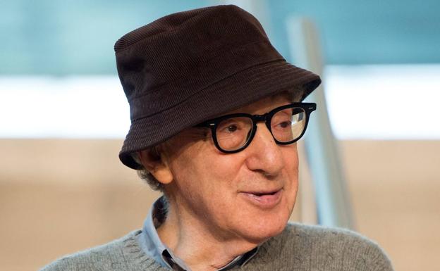 Woody Allen en la rueda de prensa que concedió en el Kursaal.