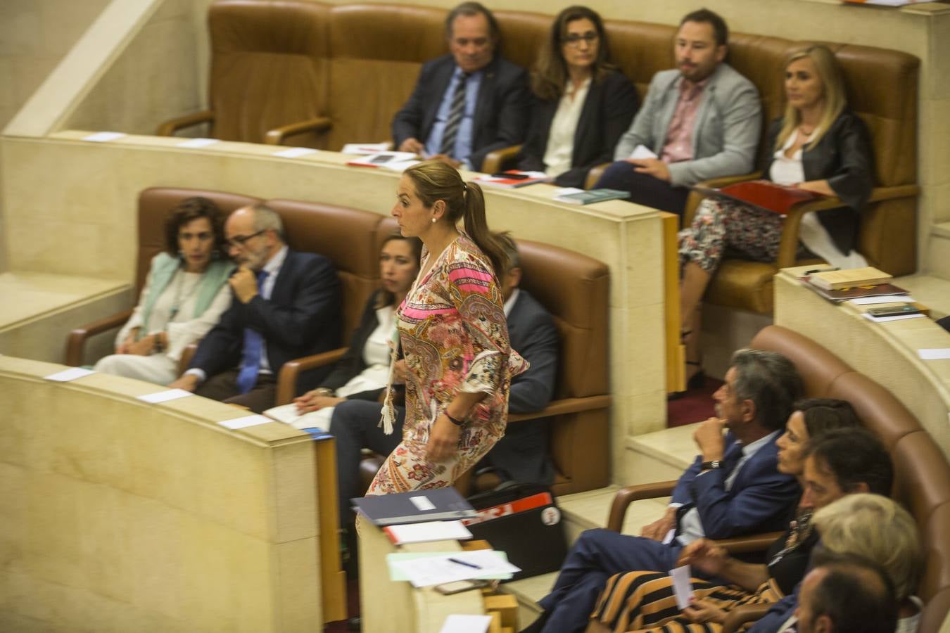 Fotos: Pleno para elegir el senador autonómico de Cantabria. Los consejeros se estrenan en su bancada