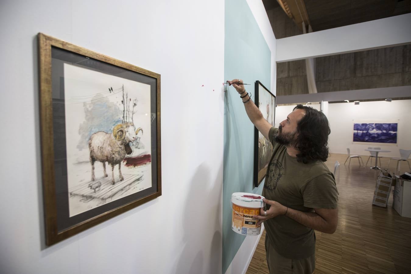 Fotos: Artesantander se prepara para abrir sus puertas
