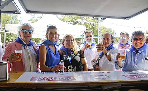 Imagen. Las casetas se inauguraron ayer, viernes.