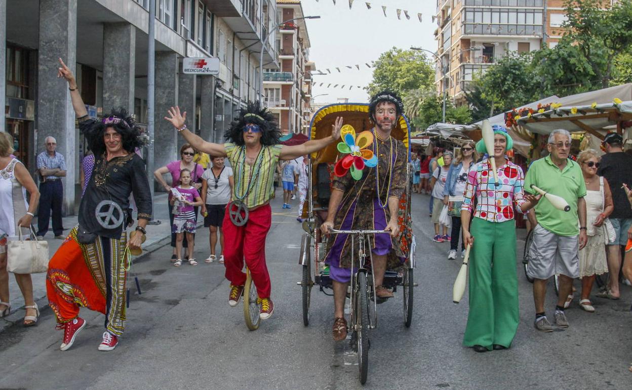 Una pasada edición de la fiesta celebrada en Laredo. 