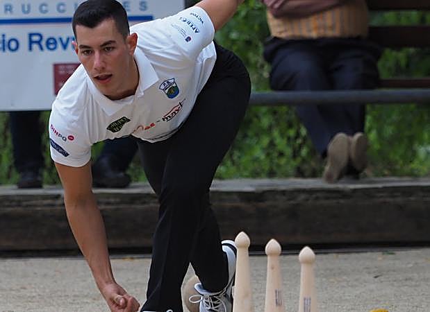 Víctor González, ayer en La Penilla
