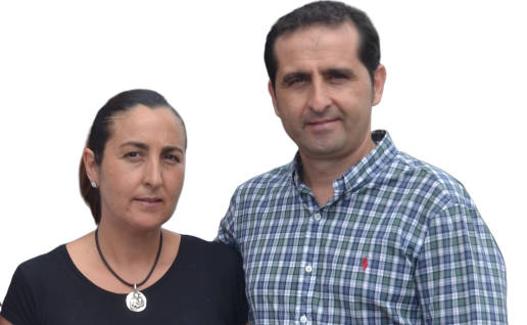 Julia y Ángel Castanedo.