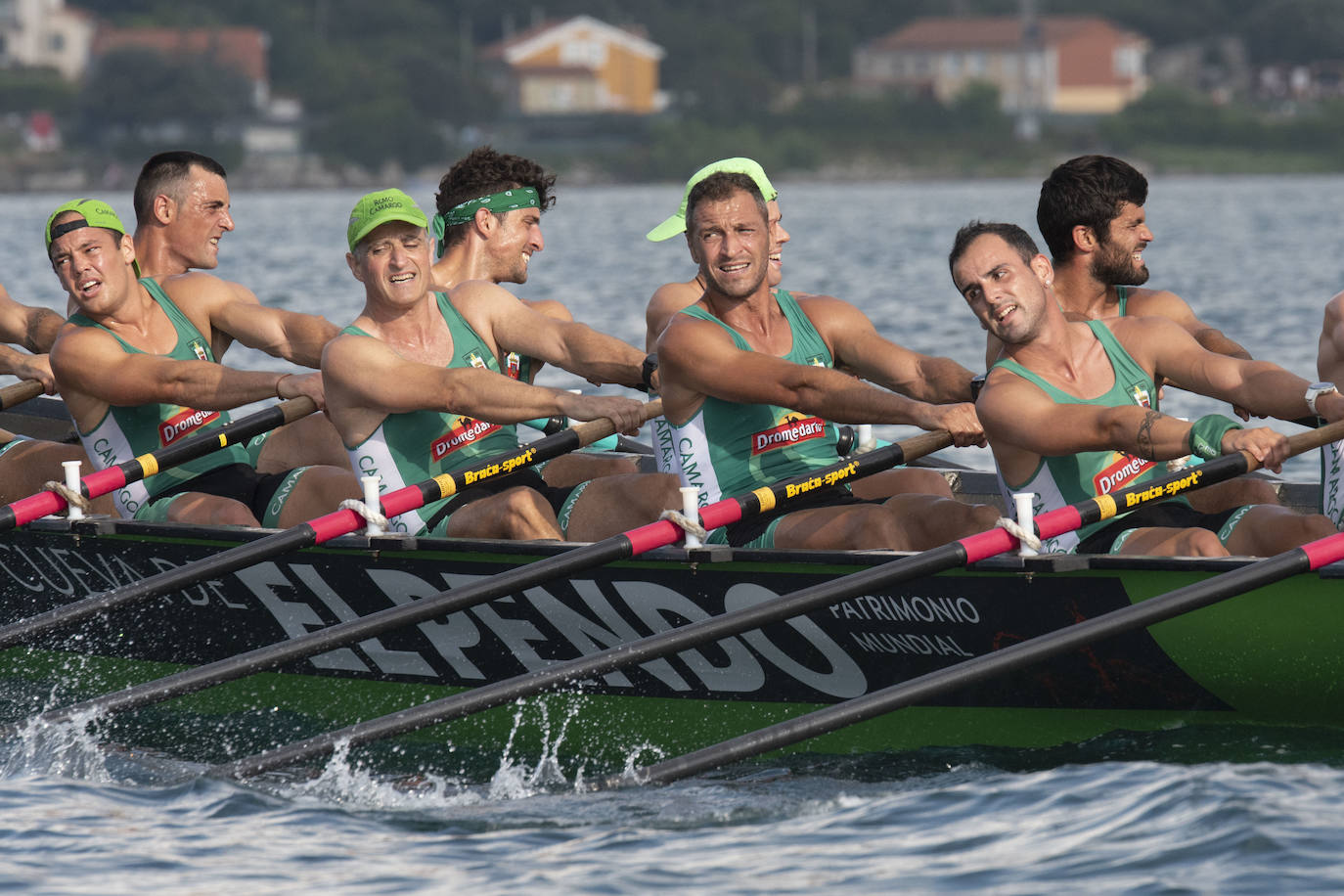 Camargo fue de menos a más en la regata. 