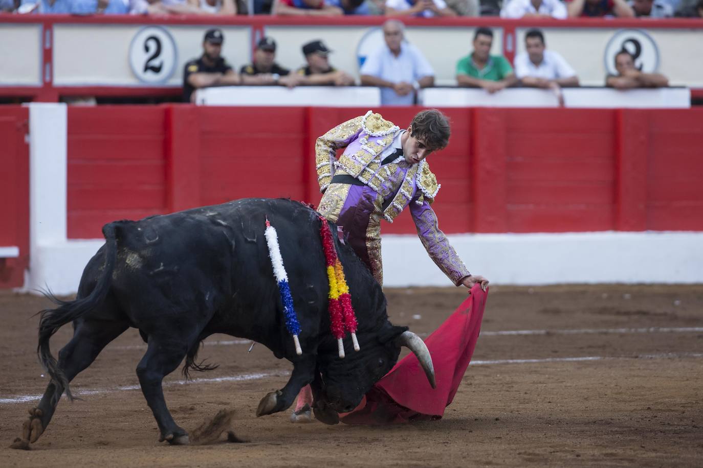 Fotos: Otra jornada más en el coso santanderino