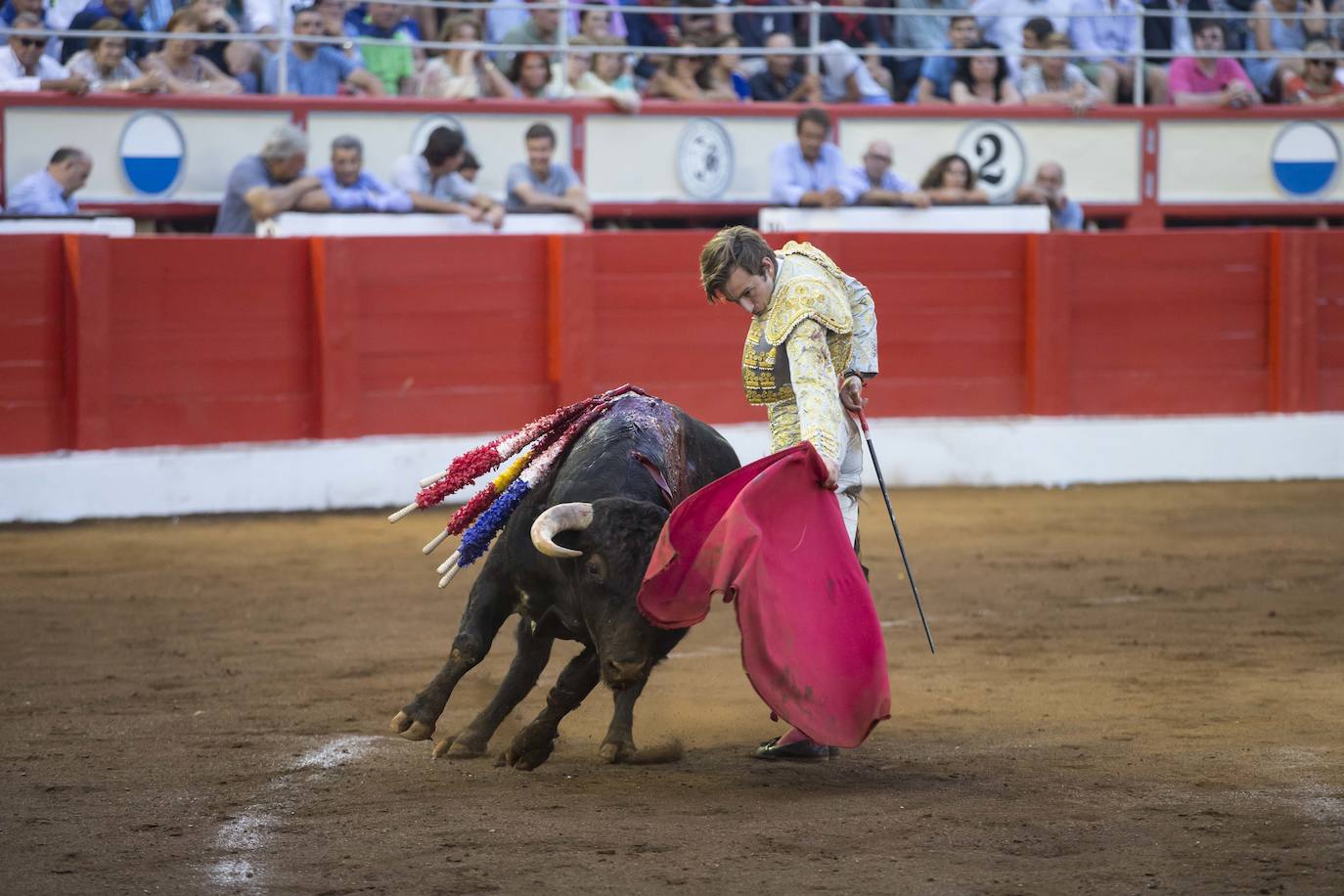 Fotos: Otra jornada más en el coso santanderino