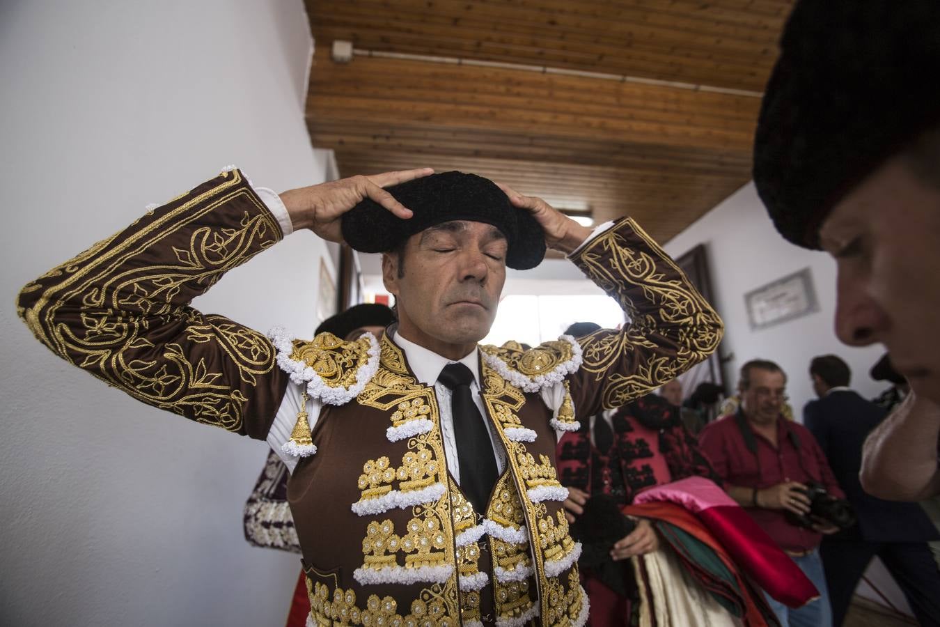 Curro Díaz, Manuel jesús 'El Cid' y Emilio de Justo en el tercer festejo de la Feria de Santiago