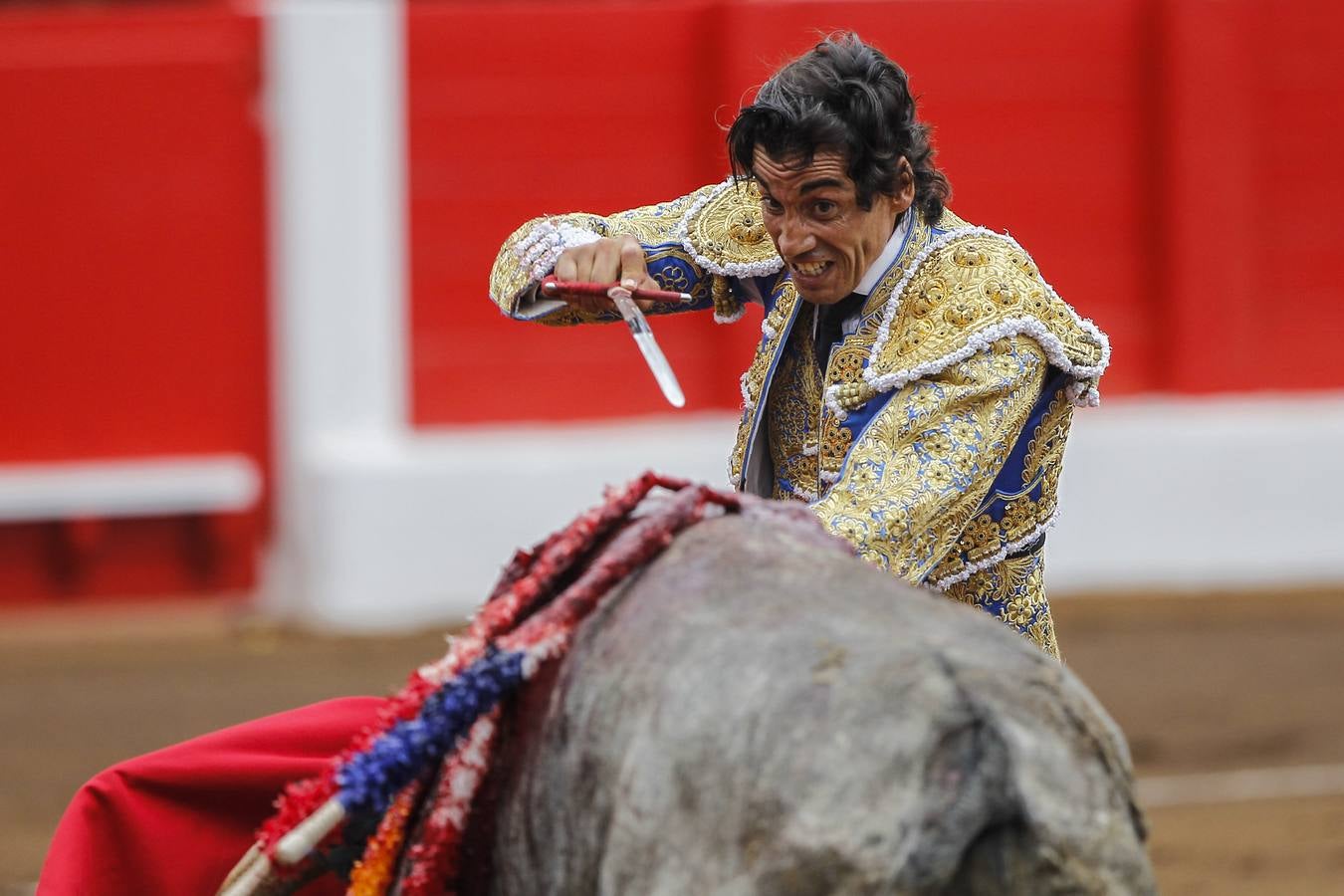 Curro Díaz, Manuel jesús 'El Cid' y Emilio de Justo en el tercer festejo de la Feria de Santiago