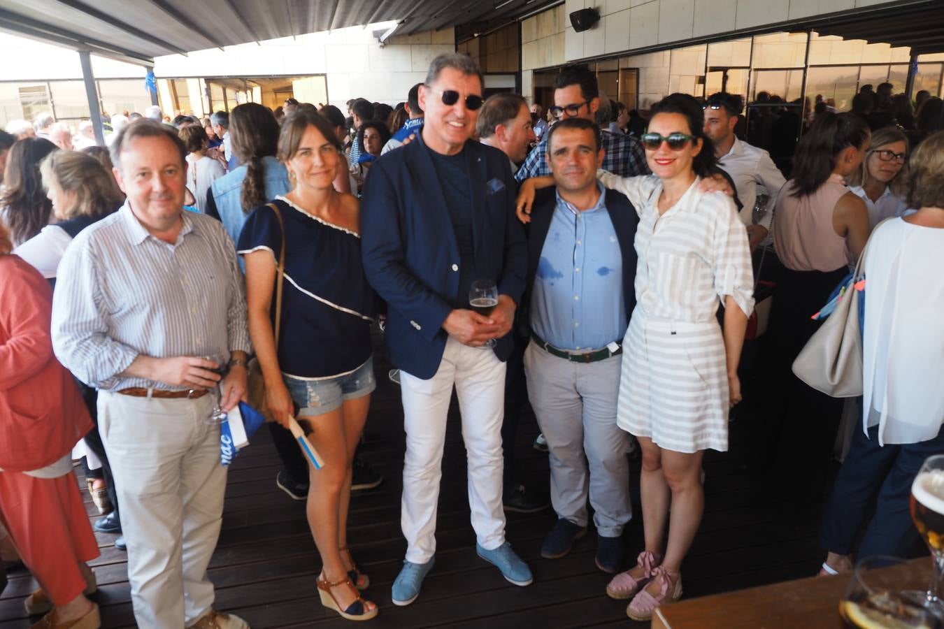 Antonio Oterino, Lucía Bustillo, Jorge Oliveira, Santiago Sánchez y Laura Gómez. 