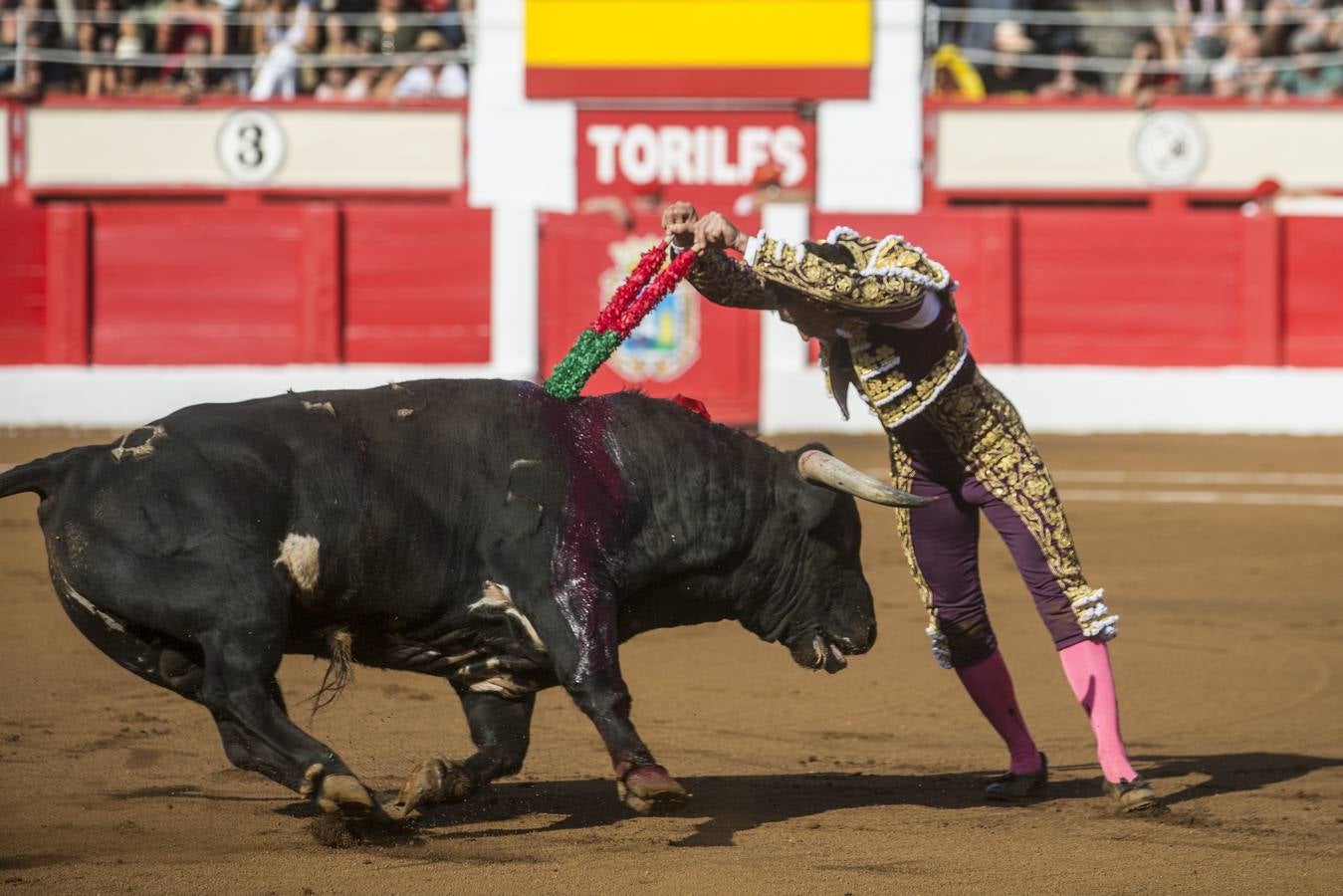 Quinto festejo de la feria con David Fandila 'El Fandi', Sebastián Castella y Alejandro Marcos