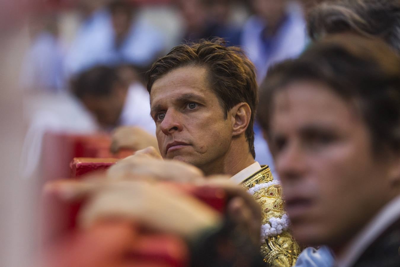 Quinto festejo de la Feria de Santiago con Miguel Ángel Perera; Julián López «El Juli», y Pablo Aguado 