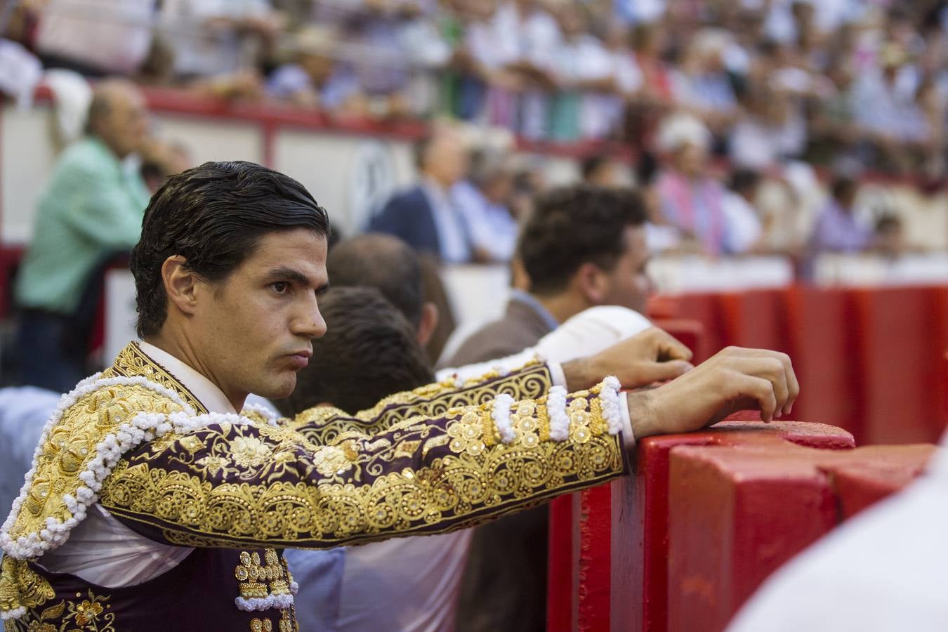 Quinto festejo de la Feria de Santiago con Miguel Ángel Perera; Julián López «El Juli», y Pablo Aguado 