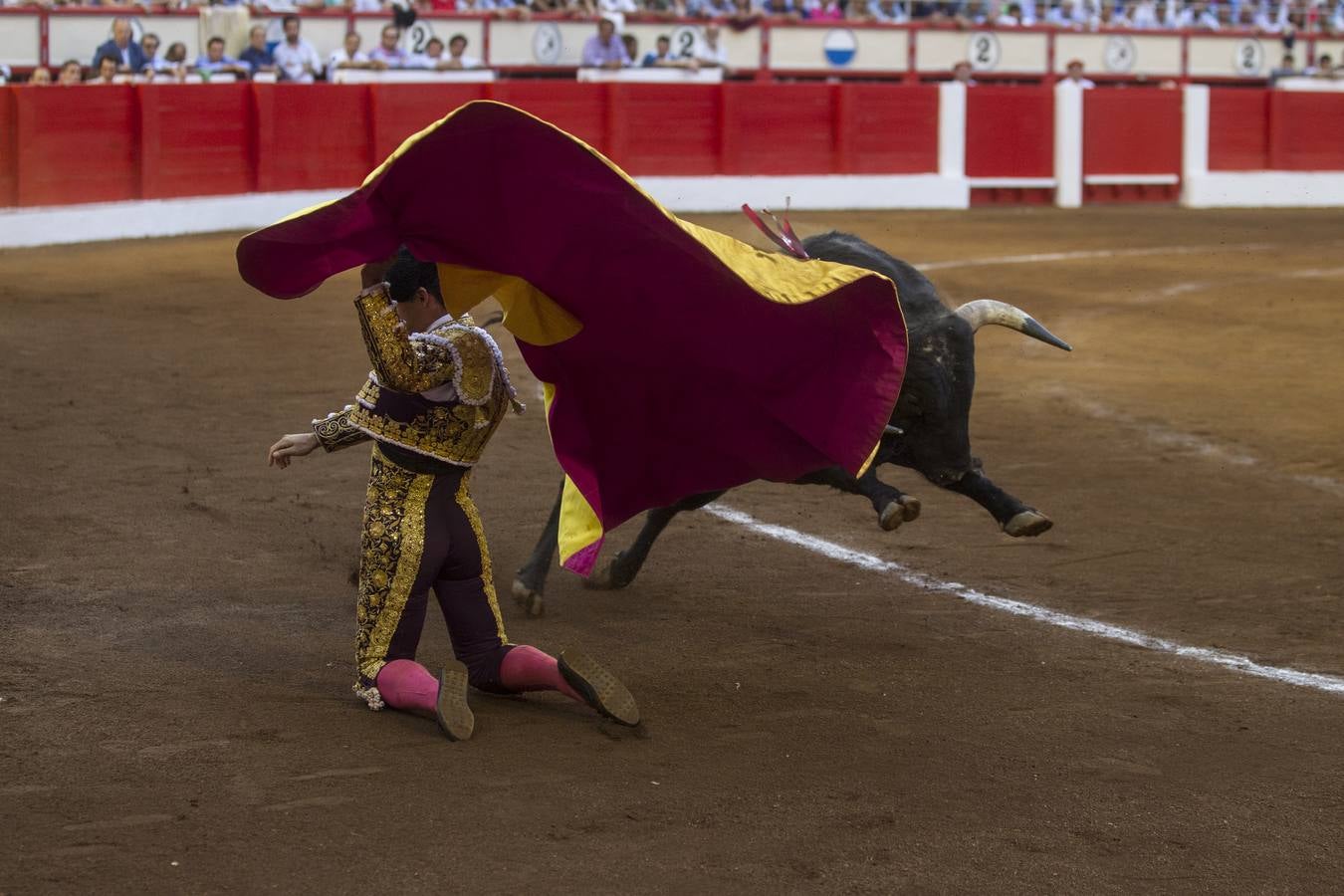 Quinto festejo de la Feria de Santiago con Miguel Ángel Perera; Julián López «El Juli», y Pablo Aguado 