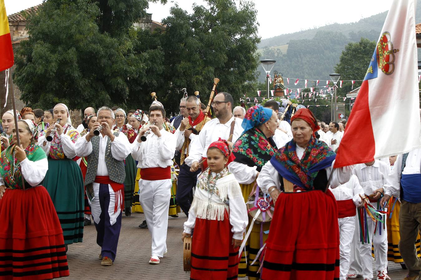 Fotos: Tanos celebra la procesión de Santa Ana