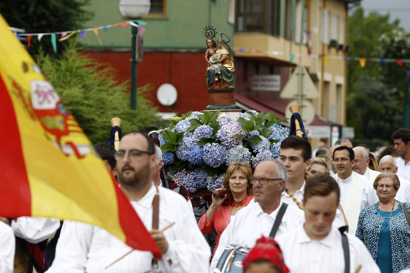 Fotos: Tanos celebra la procesión de Santa Ana