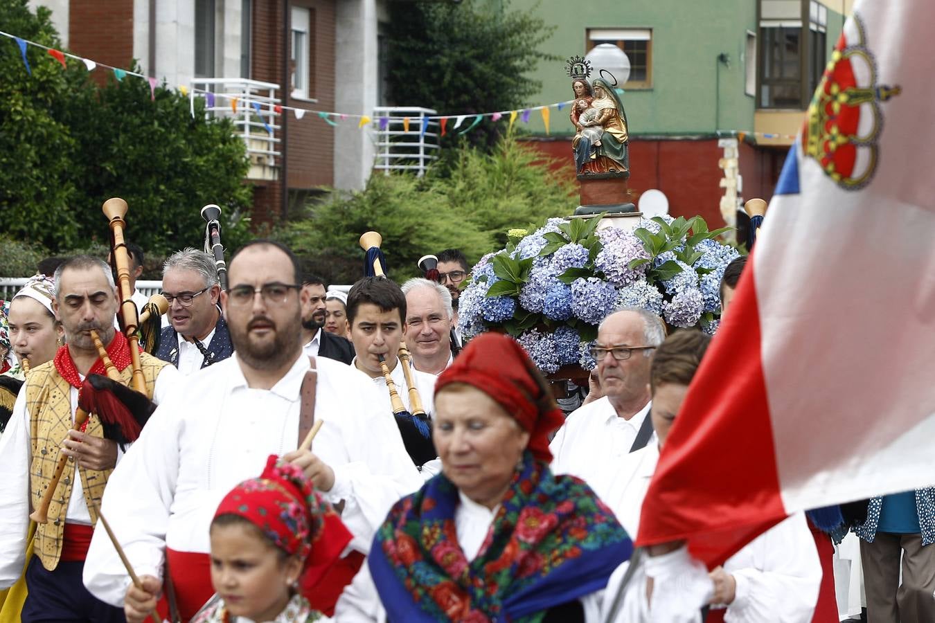 Fotos: Tanos celebra la procesión de Santa Ana