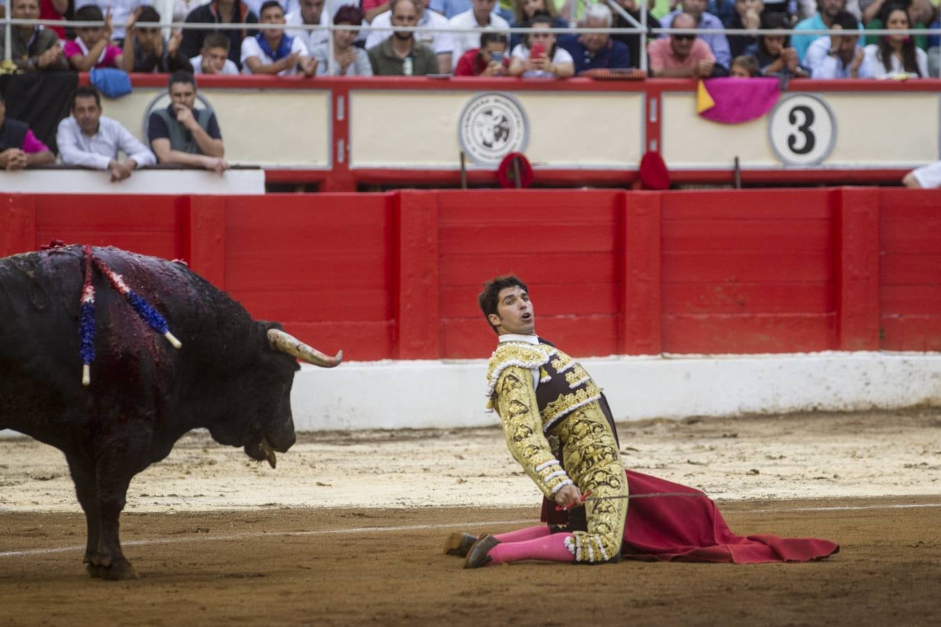 Sexto festejo de la Feria de Santiago con Cayetano, Diego Urdiales y José María Manzanares