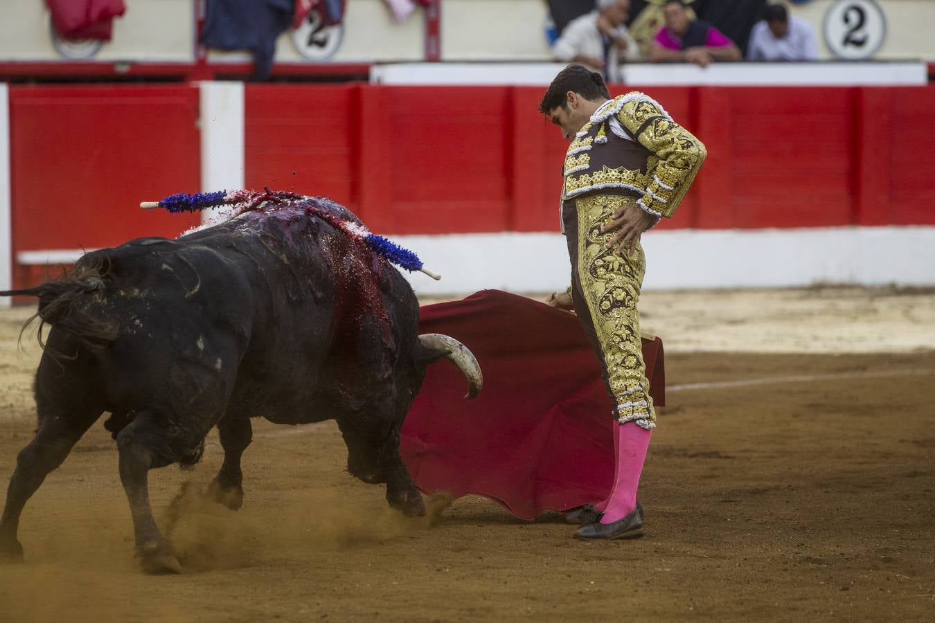 Sexto festejo de la Feria de Santiago con Cayetano, Diego Urdiales y José María Manzanares