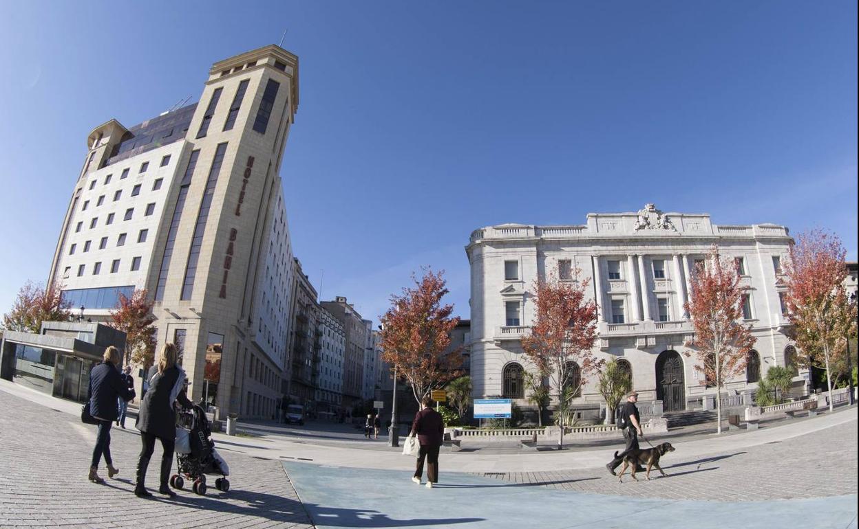 Edificio del Banco de España que albergará el Museo Reina Sofía.