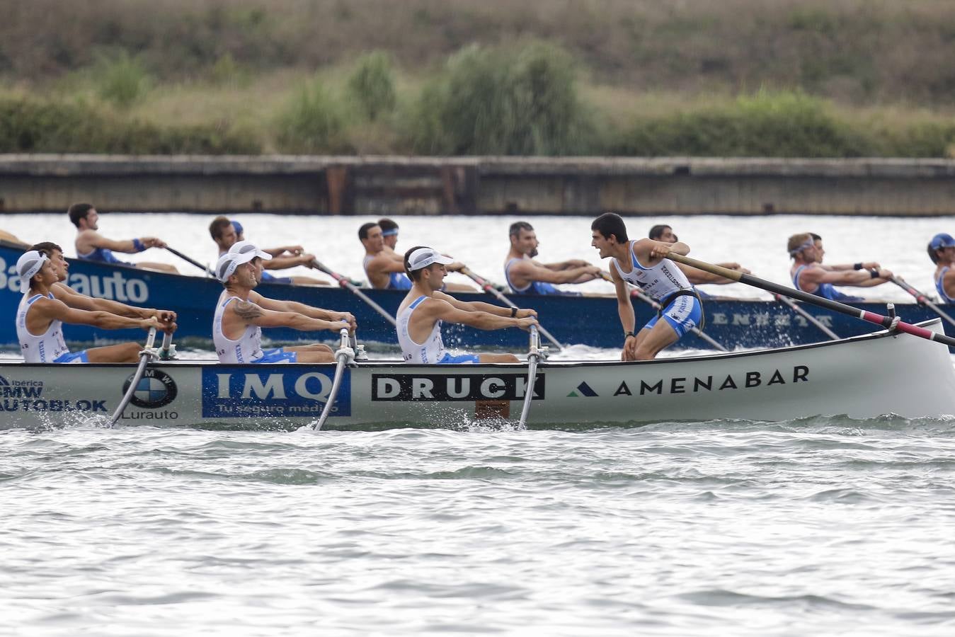 La 'Virgen del Carmen' es la mejor trainera cántabra en Punta de Parayas, al ocupar la quinta plaza en una regata en la que Pedreña fue séptima y Santoña, octava