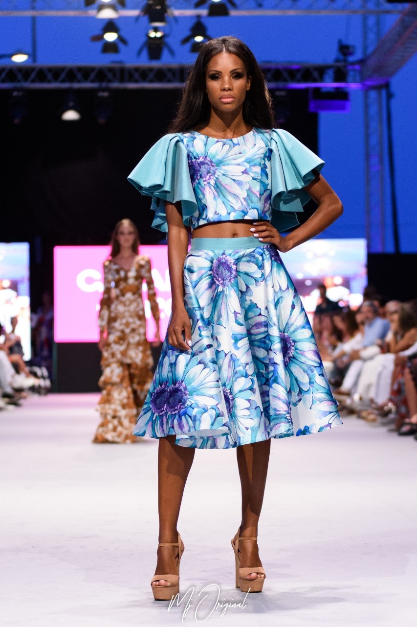 Formó parte de la 'Fashion Week de Málaga', integrada en el evento solidario 'Global Gift Marbella 2019', que organiza la socialité María Bravo