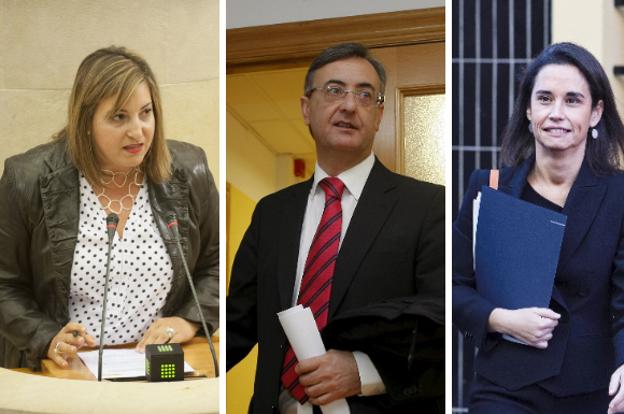 Rosa Valdés, Pedro García Carmona y Ana García-Barredo 