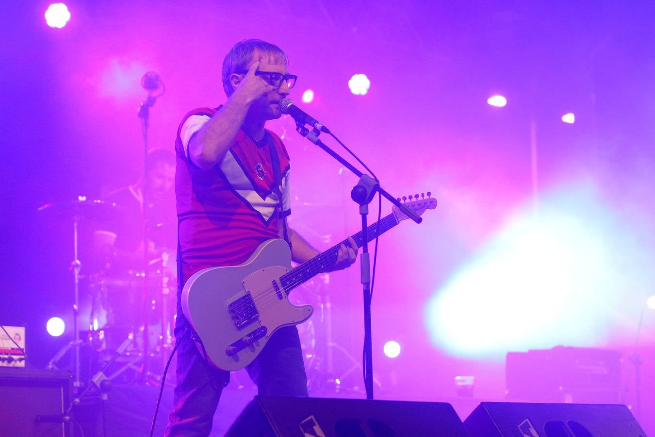 Víctor Manuel, durante la actuación del jueves en Torrelavega.