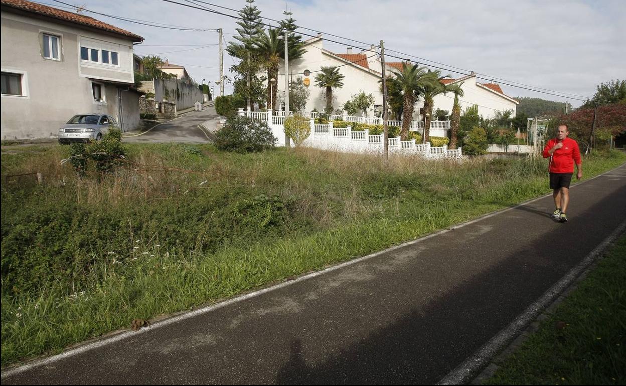 Carril bici a la altura de Torres