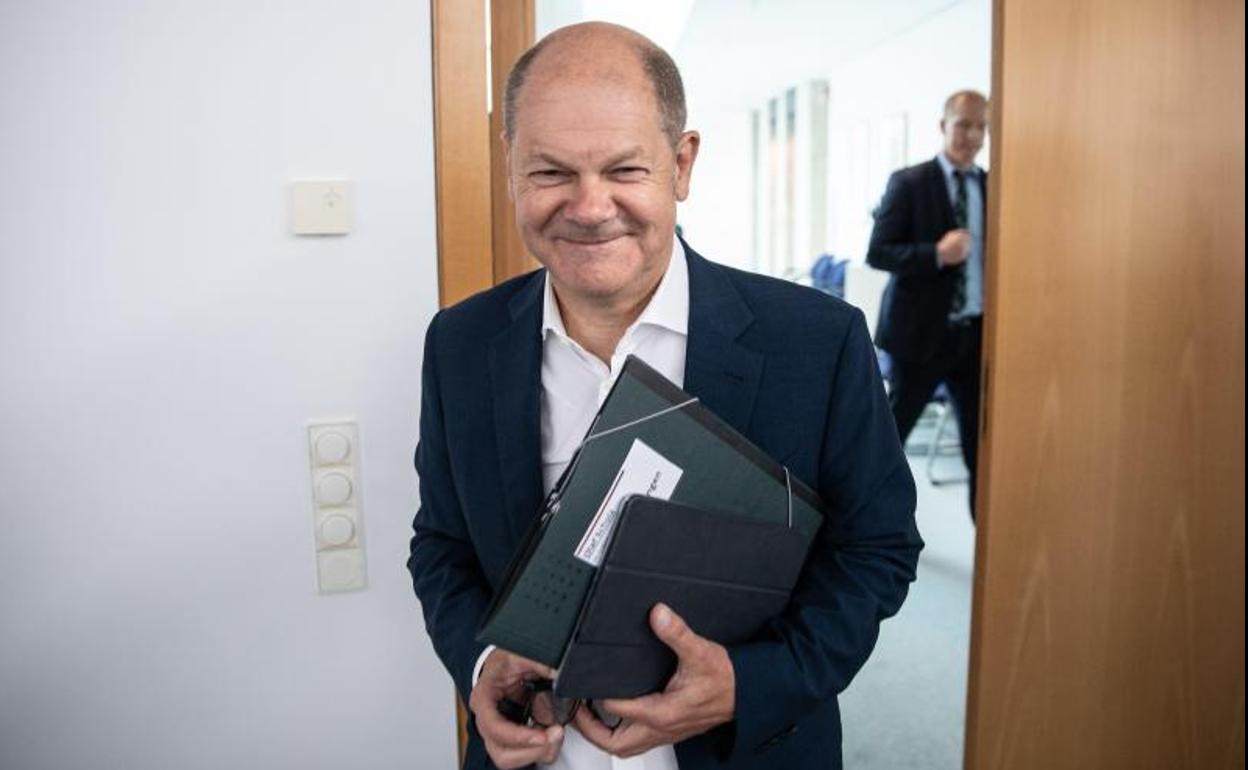 Olaf Scholz.