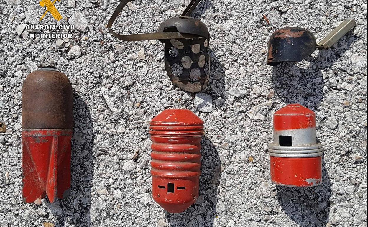 Encuentran tres granadas en el desván de una casa de Potes