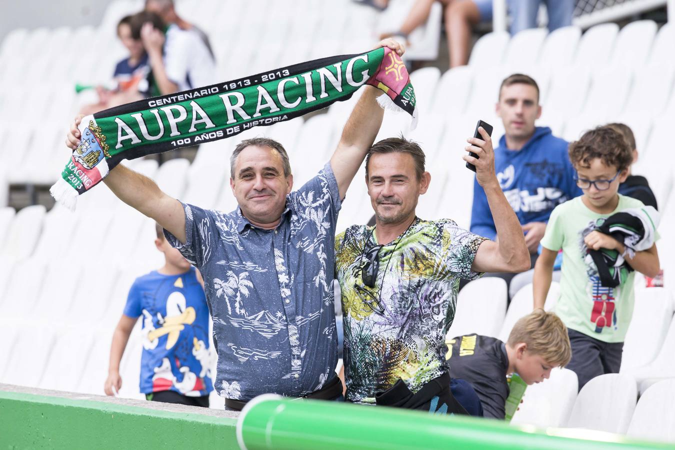 Fotos: La imágenes del partido Racing-Almería