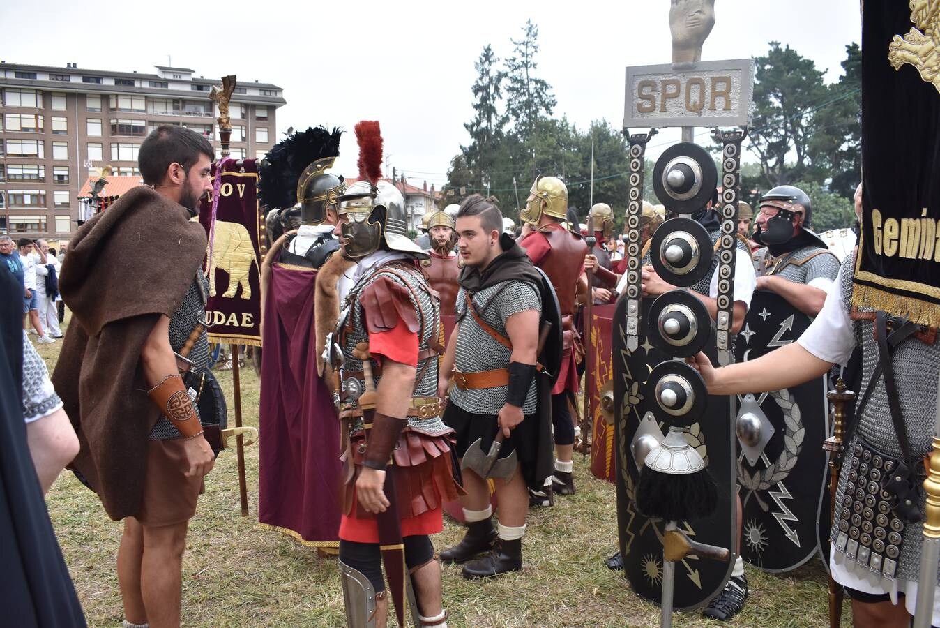 Fotos: Las Guerras Cántabras en Los Corrales de Buelna