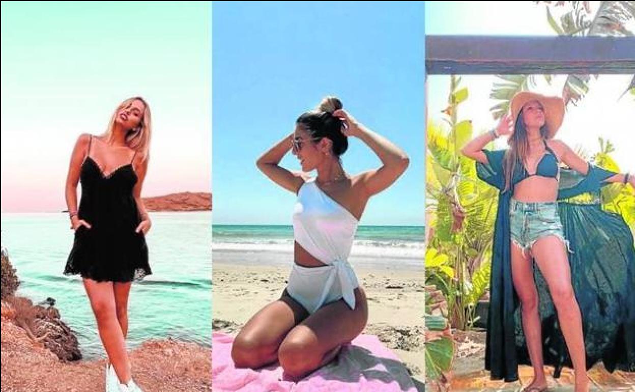 Luna Serrat, Ana Ferrer Padilla y Anita Matamoros, nieta e hijas de famosos con vocación de modelos. / 