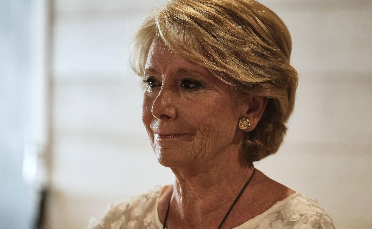 Esperanza Aguirre.