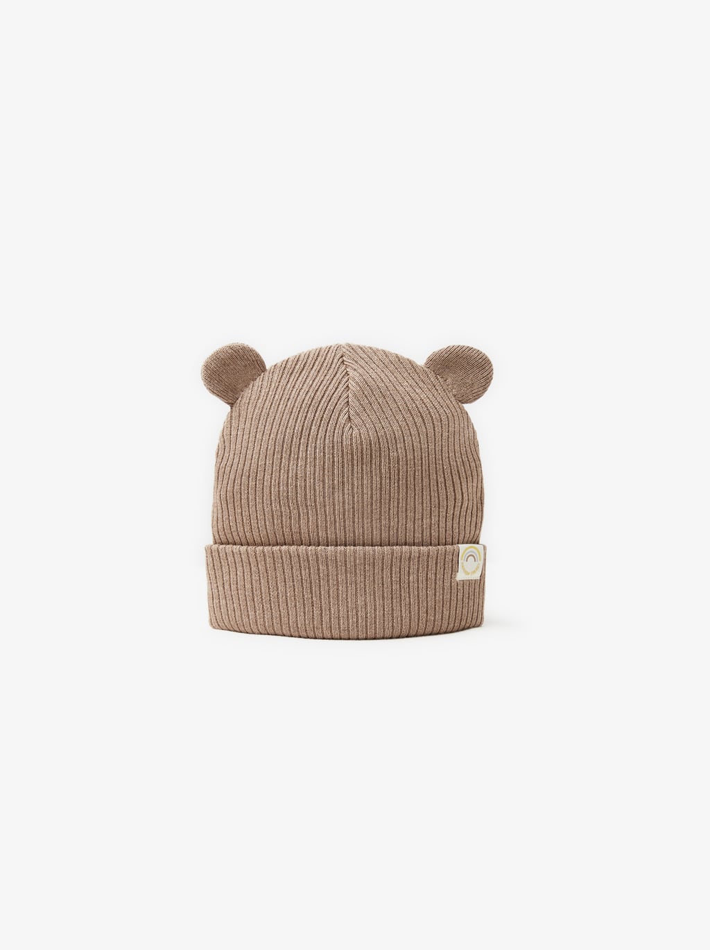 Gorro de canalé con orejitas, de Zara Kids (5,95 euros).