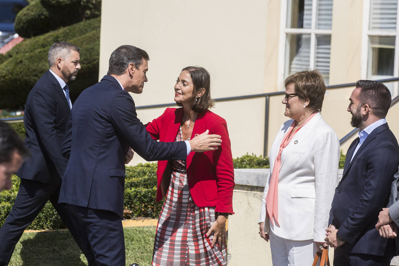 Fotos: Pedro Sánchez, en La Magdalena